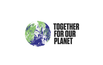 The Together for Our Planet logo