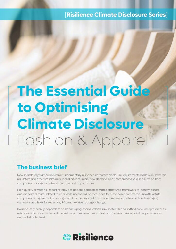 The Essential Guide to Optimizing Climate Disclosure Fashion and Apparel